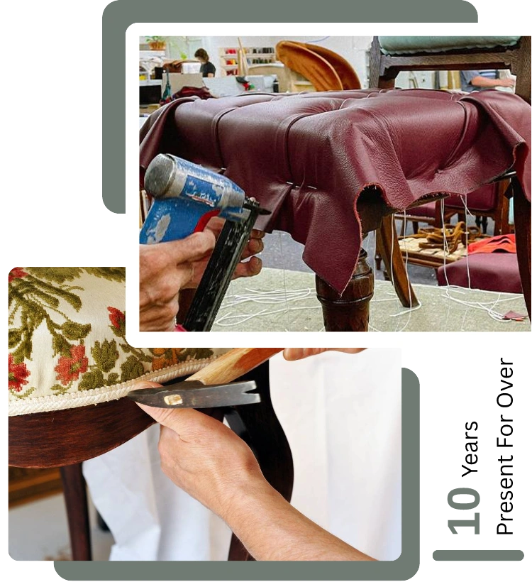 Expert furniture upholstery services